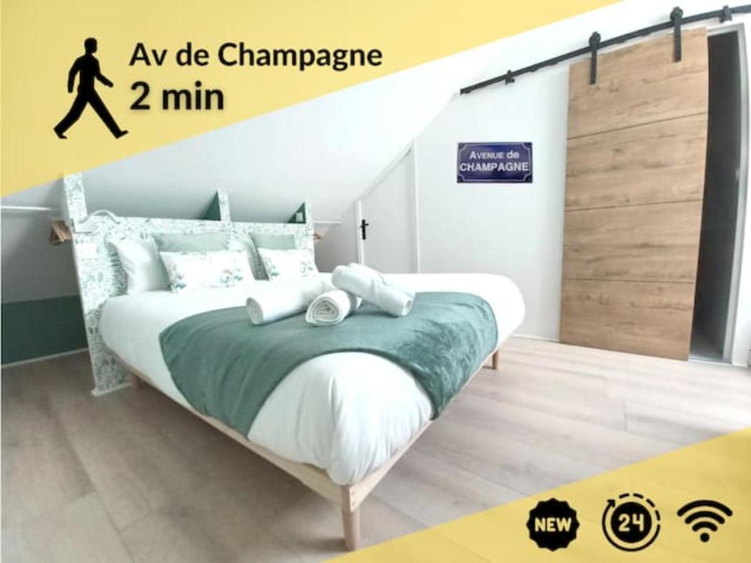 #Seasons. 2' From Av Champagne. Design Cocoonig. New Leilighet Épernay Eksteriør bilde